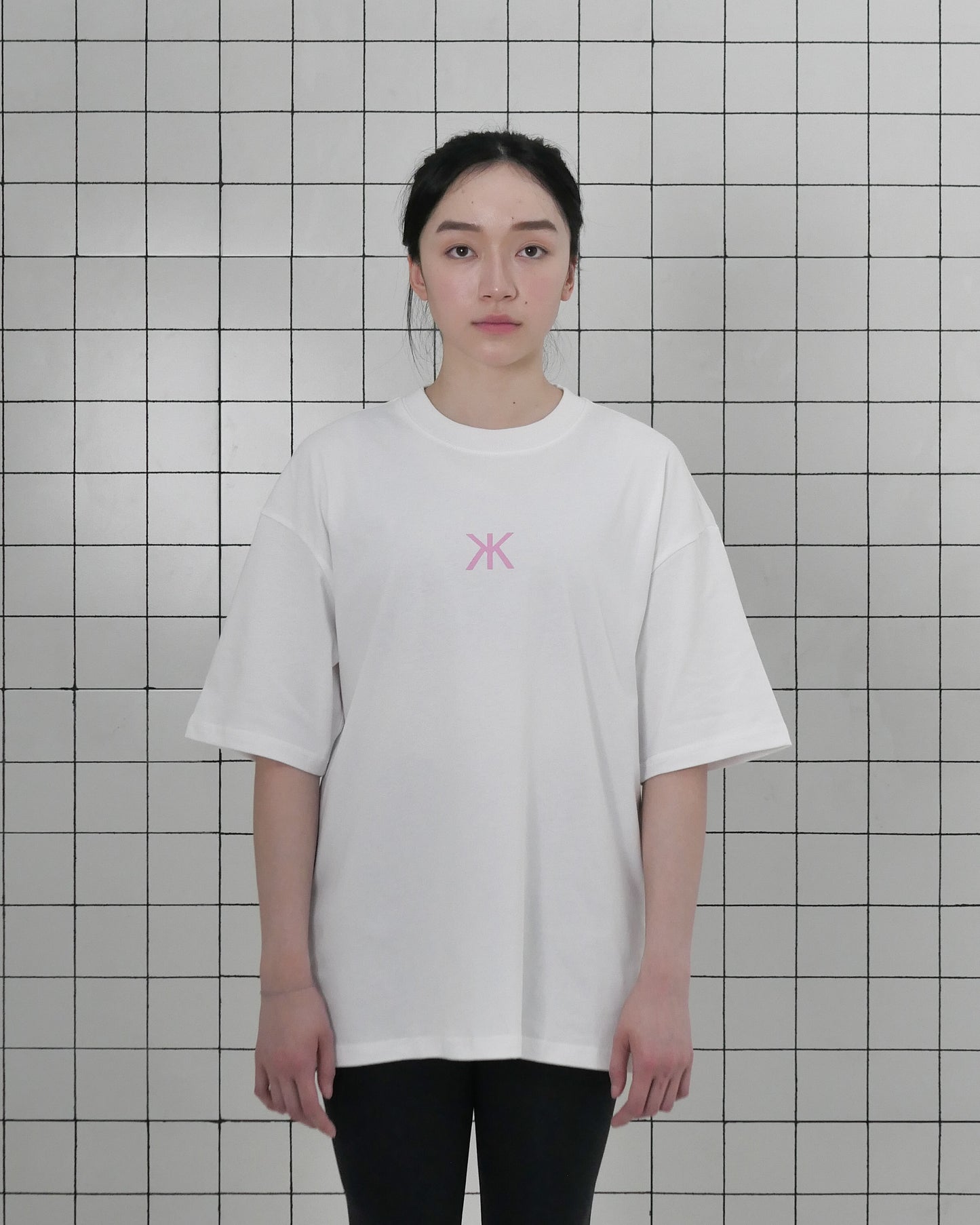 V2 WARMER TOP IN PINK PRINT